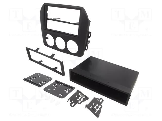 Radio frame; Mazda; 2 DIN; black ACV RAM-40.907