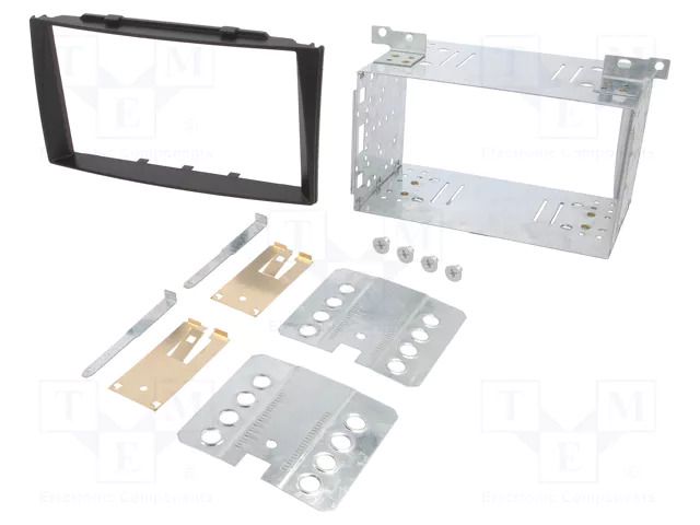 Radio frame; Kia; 2 DIN; black ACV RAM-40.914