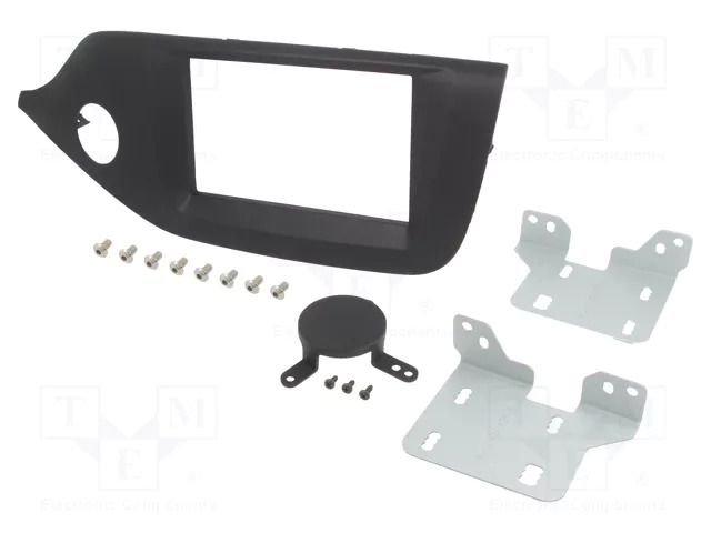 Radio frame; Kia; 2 DIN; matt black ACV RAM-40.920