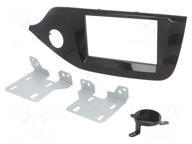 Radio frame; Kia; 2 DIN; piano brown ACV RAM-40.920.1