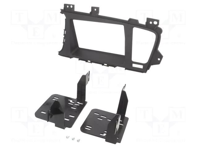 Radio frame; Kia; 2 DIN; black ACV RAM-40.921