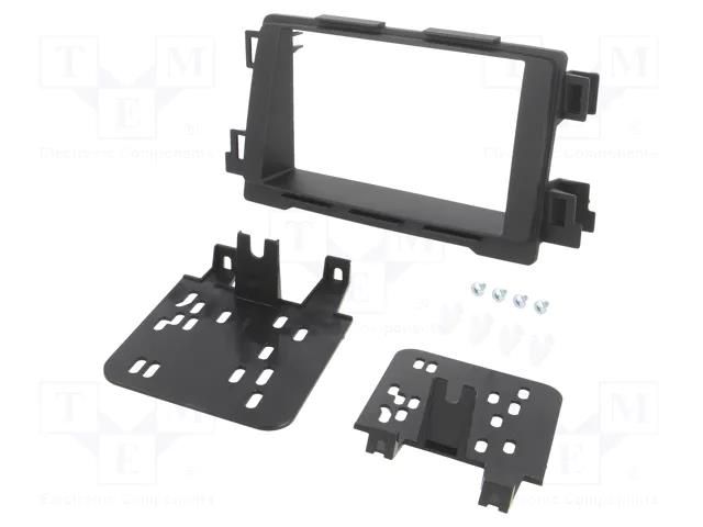 Radio frame; Mazda; 2 DIN; black ACV RAM-40.910