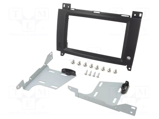 Radio frame; Mercedes; 2 DIN; black ACV RAM-40.933