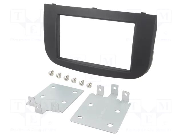Radio frame; Mitsubishi; 2 DIN; black ACV RAM-40.944