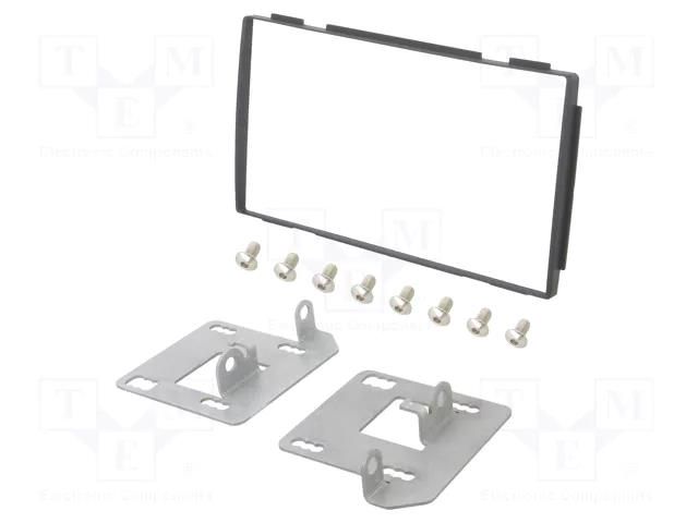 Radio frame; Nissan; 2 DIN; black ACV RAM-40.953
