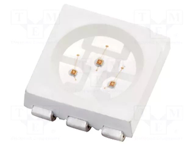 LED; red; SMD; 5050; 1000÷1900mcd; 1.7÷2.5VDC; 5x5x1.6mm; 120°; 20mA BRIGHTEK (EUROPE) N0R13S17