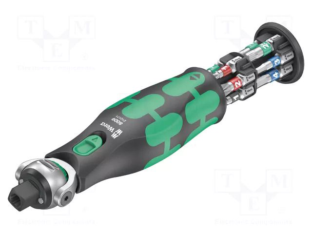 Rattle; Mounting: hexagon 1/4"/ square 3/8"; Teeth: 72; 133mm WERA WERA.05004280001