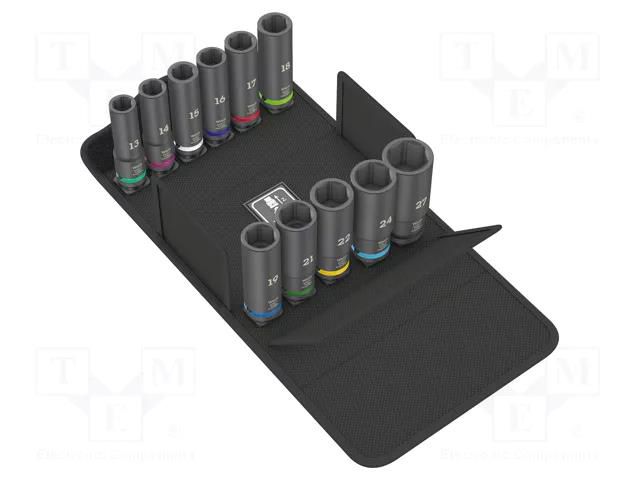 Wrenches set; 6-angles,socket spanner,impact; Mounting: 1/2" WERA WERA.05004841001