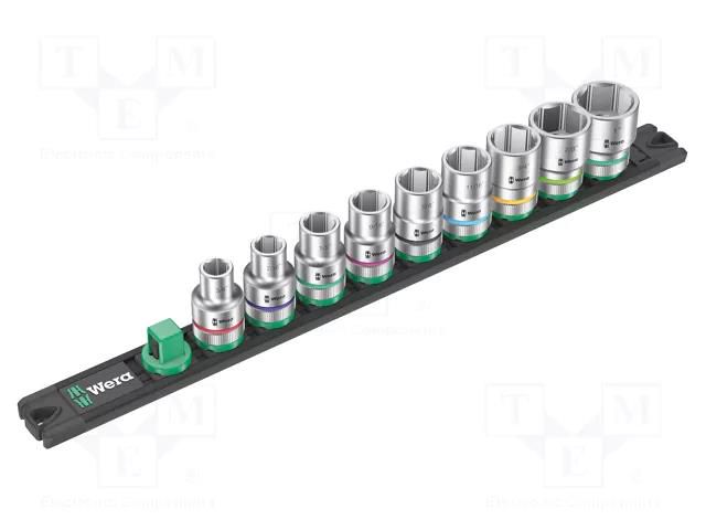 Wrench-set; 6-angles,inch,socket spanner; Mounting: 1/2"; 37mm WERA WERA.05005480001
