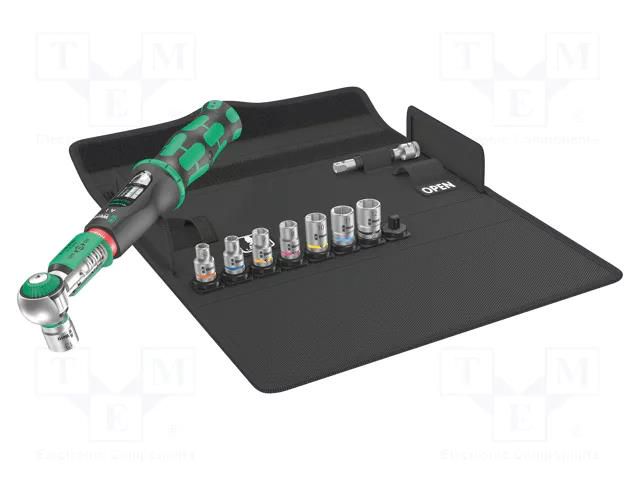 Wrench; torque; 244mm; 2÷12Nm; Mounting: 1/4" square WERA WERA.05075830001