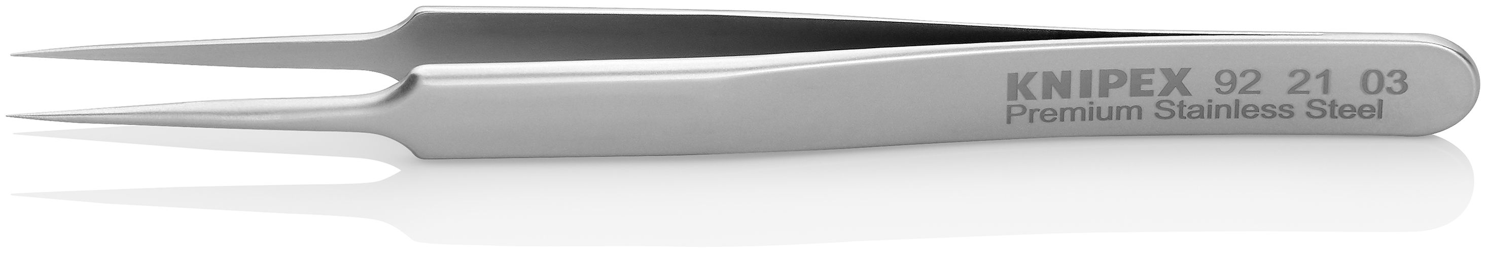 KNIPEX 92 21 03 Precision Tweezers Smooth 110 mm 92 21 03 4003773085089