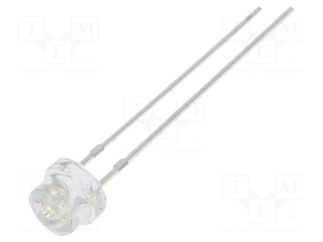 LED; bluish green; 4.8mm; 2180÷3000mcd; 100°; Front: convex OPTOSUPPLY OSG3DA56A1A