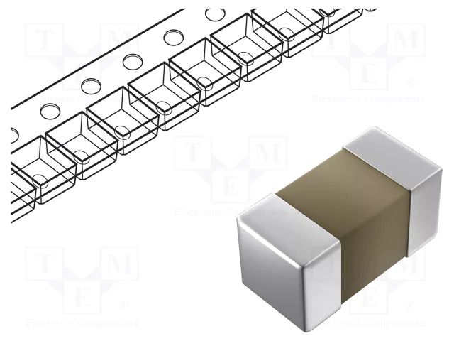 Capacitor: ceramic; MLCC; 4.1pF; 100V; C0G (NP0); ±0.1pF; SMD; 0201 MURATA GRM0335C2A4R1BA01D