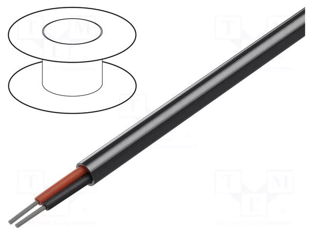 Wire; 1x2x20AWG; unshielded; 300V; 152m; Cu; stranded; chrome; 500ft BELDEN 8205.01152