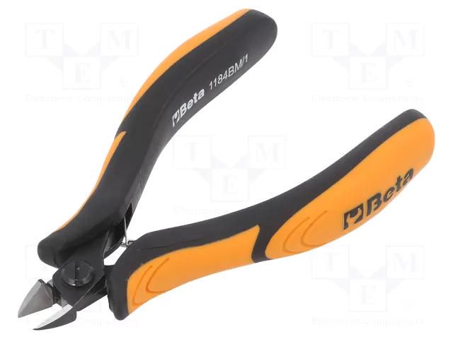 Pliers; side,cutting; ergonomic two-component handles; 120mm BETA BE1184BM/120