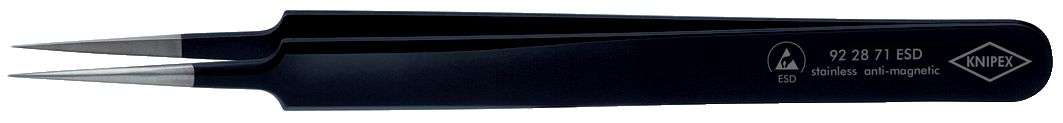 KNIPEX 92 28 71 ESD Universal Tweezers ESD Smooth 110 mm 92 28 71 ESD