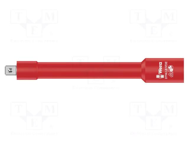 Extension cord; insulated; 3/8"; 166mm WERA WERA.05004965001