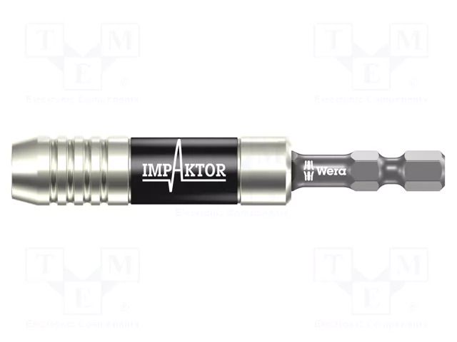 Holder; Socket size-inch: 1/4"; Kind of socket: C6,3mm,hexagonal WERA WERA.05057675001