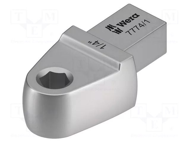 Adapter; Kind of socket: C6,3mm; 1/4"; Socket size: 9x12mmM WERA WERA.05078640001