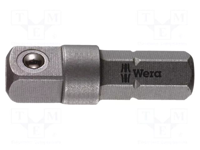 Adapter; Socket size-inch: 1/4"; Kind of socket: square; 1/4" WERA WERA.05136000001