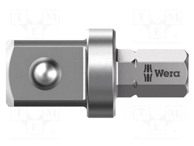 Adapter; Socket size-inch: 5/16"; Kind of socket: square; 1/2" WERA WERA.05136002001