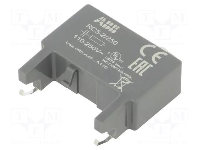 Surge arrester; RC element; 110÷250VAC ABB RC5-2/250