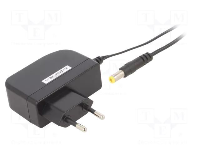 Power supply: switching; mains,plug-in; 12VDC; 500mA; 6W; 79.03% SUNNY SYS1638-0612-W2E