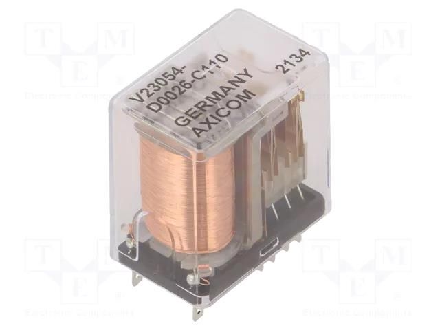 Relay: electromagnetic; Ucoil: 60VDC TE Connectivity V23054-D0026-C110