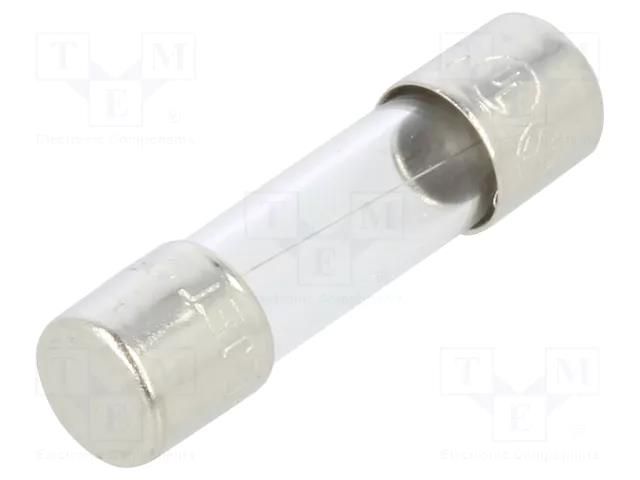 Fuse: fuse; 1A; 250VAC; quick blow; cylindrical,glass; 5x20mm; 5MF BEL FUSE 5MF-1-R