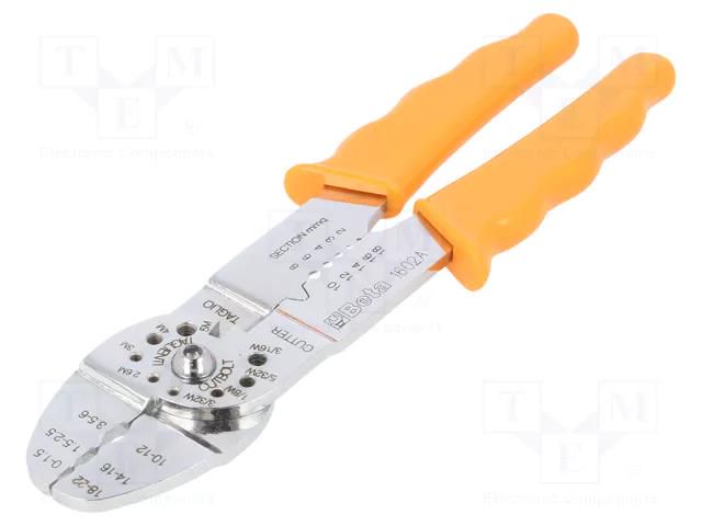 Tool: for crimping; insulated connectors,insulated terminals BETA BE1602A