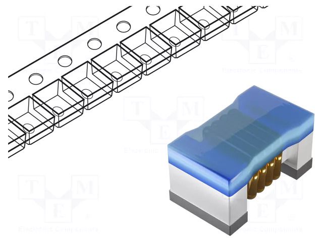 Inductor: wire; SMD; 0402; 96nH; 730mA; 0.16Ω; ±5%; LQW; 180mm MURATA LQW15CN96NJ00D