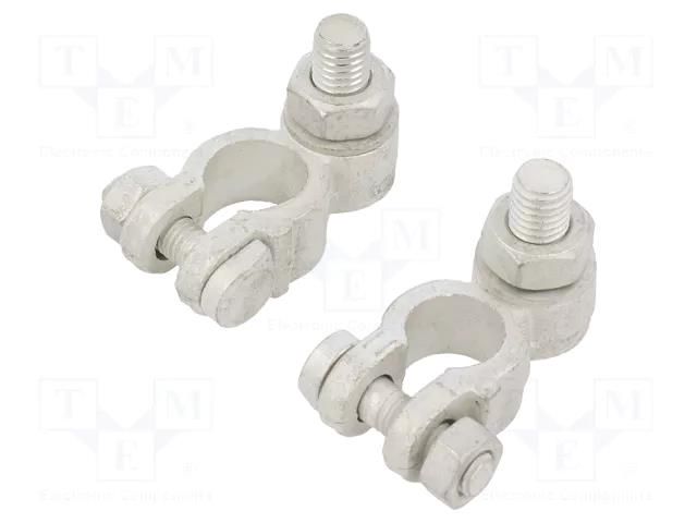 Battery clamps; marine; rechargeable battery 12V BPOWER BP-GA005