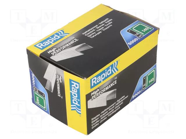 Staples; 14mm; 5000pcs; TYP 140 RAPID RAP-140/14