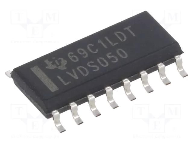 IC: interface; line driver,transceiver; 100Mbps,400Mbps; LVDS TEXAS INSTRUMENTS SN65LVDS050D