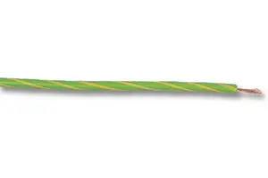 WIRE, H07V-K, GRN/YEL, 6MM, 100M 4520004