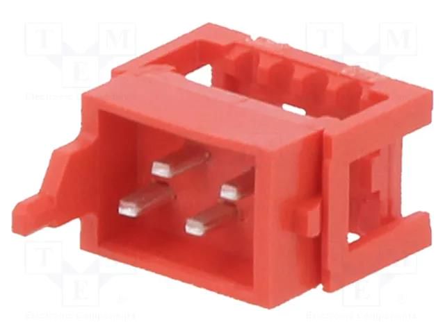 Connector: Micro-MaTch; plug; male; PIN: 4; Micro-MaTch Industrial TE Connectivity 7-215083-4/C
