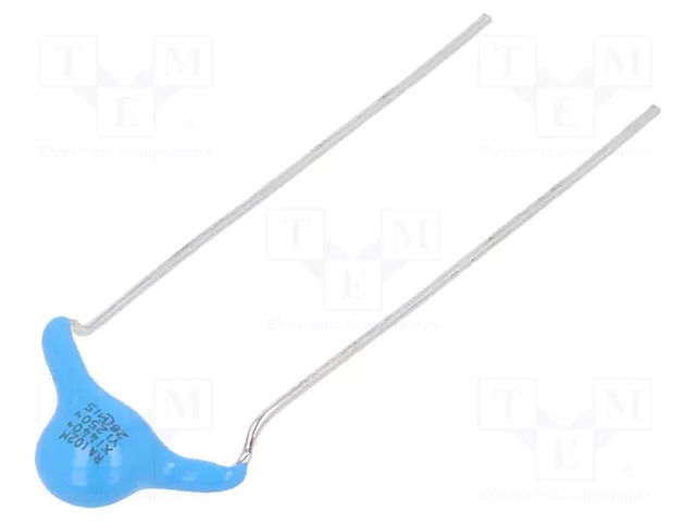 Capacitor: ceramic; X1,Y1; 1000pF; 250VAC; ±20%; THT; 10mm; Ø: 7mm MURATA DE1E3RA102MA4BN01F