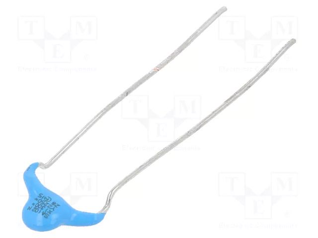 Capacitor: ceramic; X1/Y2; 1000pF; 250VAC; ±20%; THT; 7.5mm MURATA DE2E3SA102MN3AT02F
