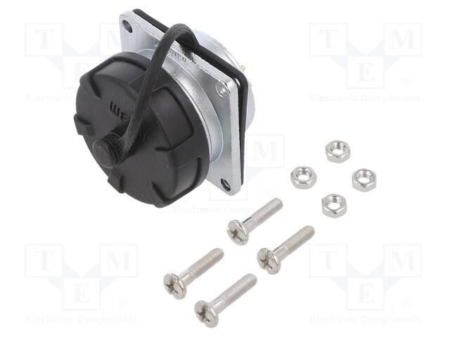 Connector: circular; socket; female; PIN: 16; IP67; WF28; 10A; 500V WEIPU WF28K16ZZ1