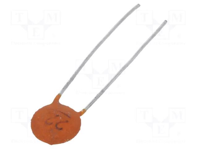 Capacitor: ceramic; 22pF; 100V; C0G (NP0); ±5%; THT; 2.5mm SR PASSIVES CCK-22P/100V-2.5