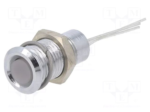 Indicator: LED; superflat; red/green/yellow; 2.1VDC,2.2VDC; Ø8mm CML INNOVATIVE TECHNOLOGIES 19100004