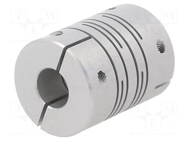 Coupling; Ø: 20mm; Ø1: 8mm; Ø2: 8mm; aluminium ELESA+GANTER 224620B88AL