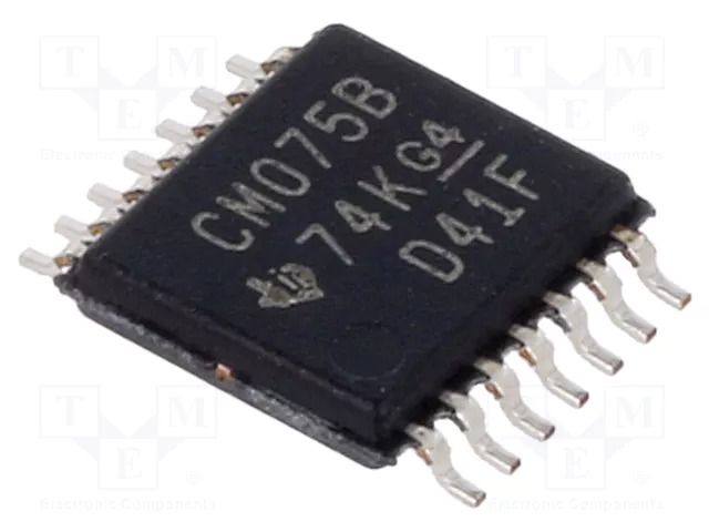 IC: digital; OR; Ch: 3; IN: 3; CMOS; SMD; TSSOP14; 3÷18VDC; -55÷125°C TEXAS INSTRUMENTS CD4075BPW