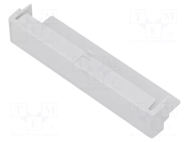Terminal cover; w/o holes; grey ITALTRONIC IT-P05040206T.BL