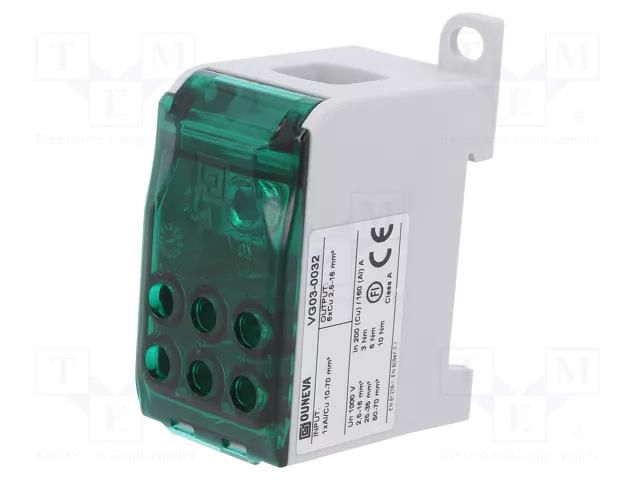 Splice terminal: distribution block; OJL; 1kV; screw terminal OUNEVA VG03-0032