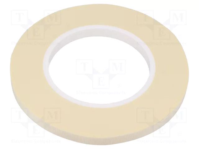Tape: electrical insulating; W: 9mm; L: 50m; Thk: 0.21mm; white; 10% H-OLD HOLD-CA.100-9-50M
