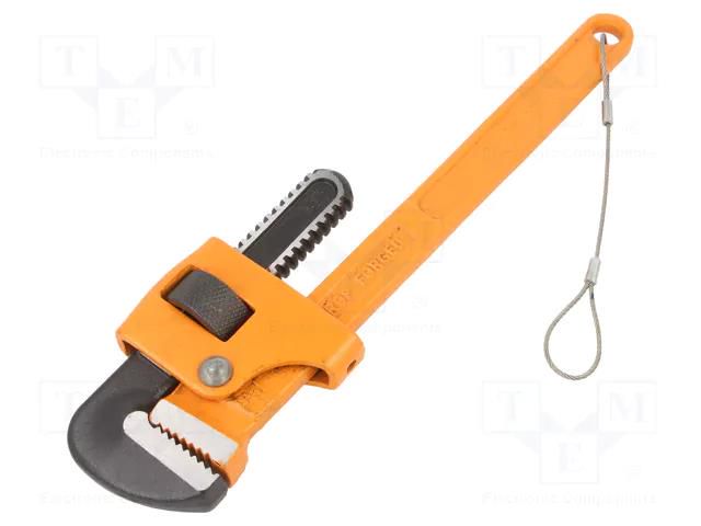 Wrench; adjustable; 11/2"; for pipe gripping; 350mm BETA BE360HS/350