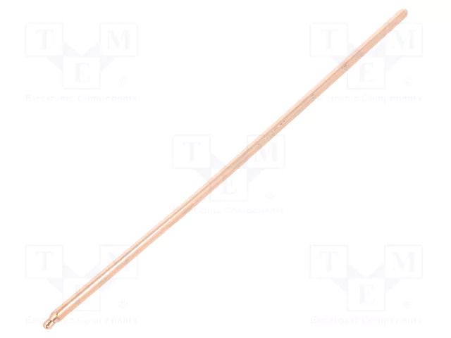 Heatsink: heat pipe; round; natural; L: 200mm; copper; raw; Ø: 4mm Advanced Thermal Solutions D4L200G30W-001