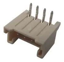 CONN, R/A HEADER, 4POS, 1ROW, 2MM, TH 35363-0460