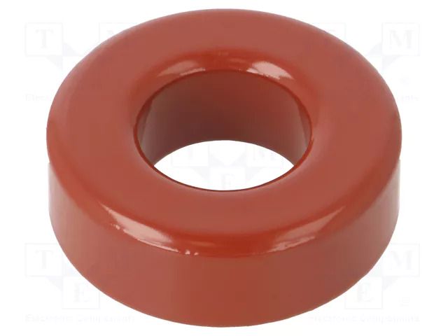 Ferrite: toroidal; L: 11.1mm; Øint: 16.26mm; Øout: 33.02mm; 79nH MICROMETALS T131-19